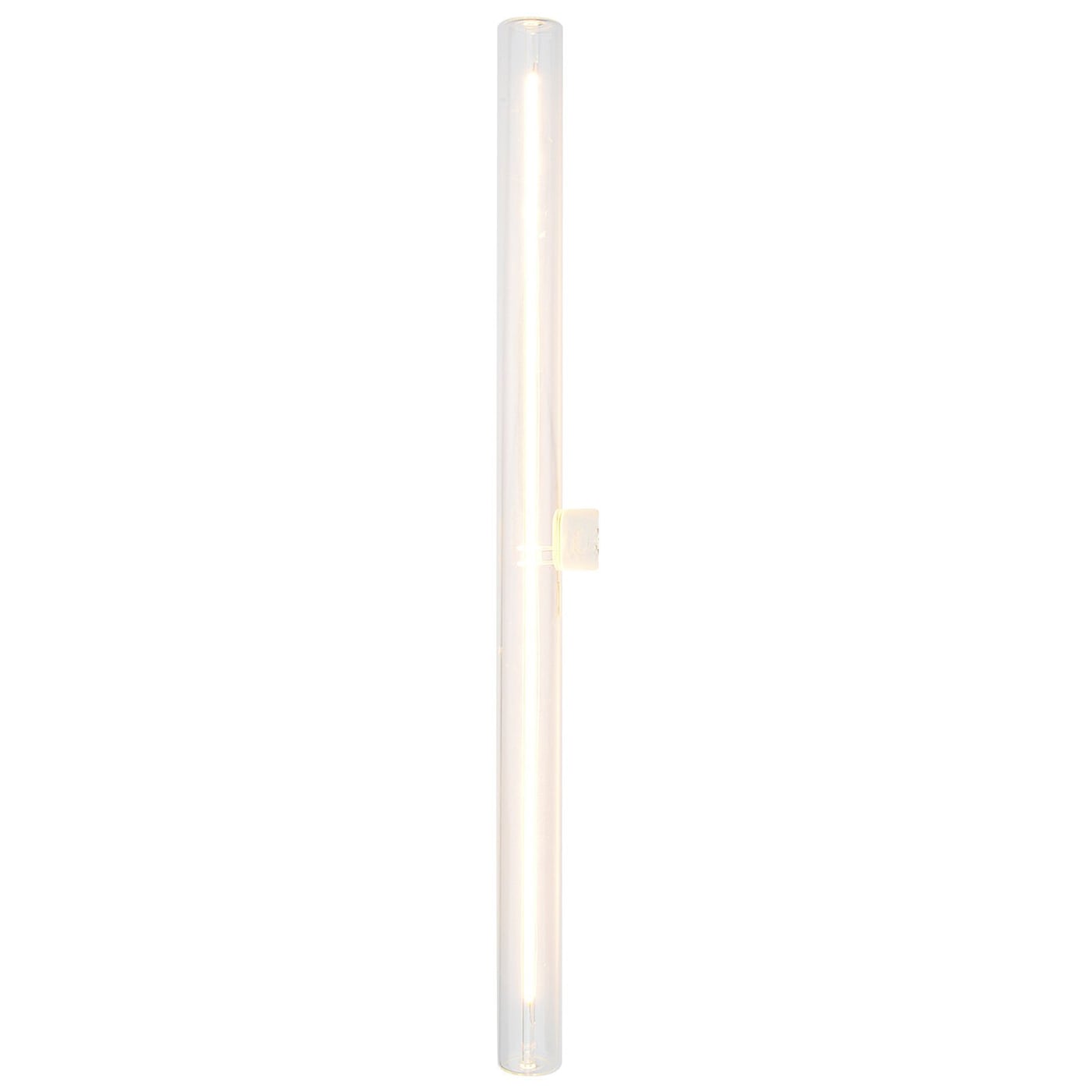 S14D Clear Tubular Linestra Light Bulb — view 1